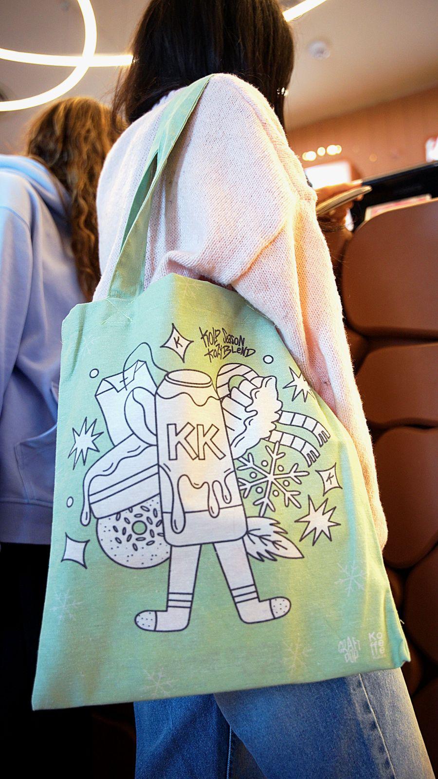 COLORING TOTE BAGS